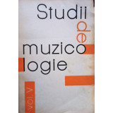 Corneliu Buescu - Studii de muzicologie, vol. V (1969)