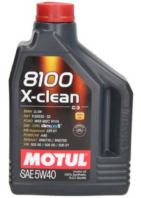 Ulei Motor Motul 8100 X-Clean 5W-40 2L 102049 foto