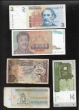 Set 5 bancnote de prin lume adunate (cele din imagini) #395, America de Nord