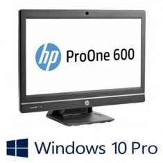 Calculatoare all in one Refurbished HP ProOne 600 G1, i5-4570S, Win 10 Pro foto