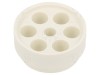Insert presetupă elastomer 12mm, 6 orificii