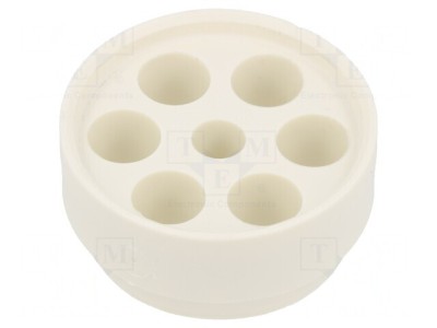 Insert presetupă elastomer 12mm, 6 orificii foto