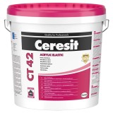 Vopsea Acrilica Pentru Vopsirea Fatadelor De Cladire Si A Interioarelor Ceresit Ct 42 / 15 Litri