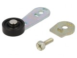 Cap de propulsie manetă 49mm cu rolă plastic 20mm