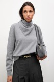 Answear.LAB pulover de lana culoarea gri, light