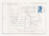 FD1 - Plic Circulat international Franta - Romania (Iasi ) , 1985