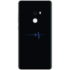 Husa silicon pentru Xiaomi Mi Mix 2, Heartbeat foto