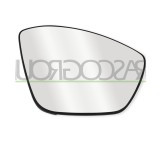 Geam oglinda exterioara OPEL MOKKA, 12.2020-; PEUGEOT 508, 09.2018-06.2023, partea dreapta, View Max, cu incalzire; sticla convexa; sticla crom; pent