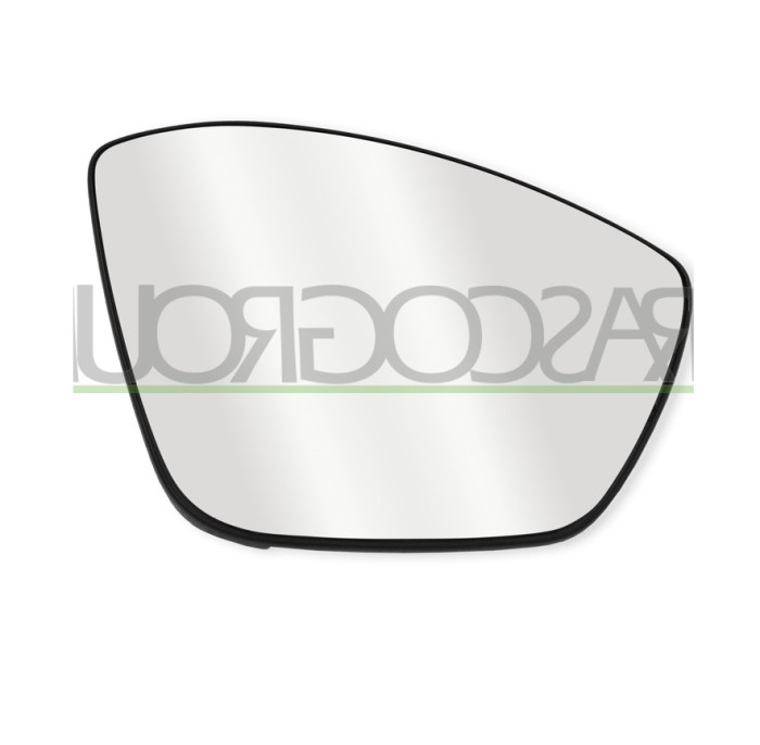 Geam oglinda exterioara OPEL MOKKA, 12.2020-; PEUGEOT 508, 09.2018-06.2023, partea dreapta, View Max, cu incalzire; sticla convexa; sticla crom; pent