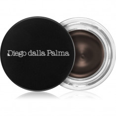 Diego dalla Palma Cream Eyebrow pomadă pentru sprâncene rezistent la apa culoare Dark Brown 4 g