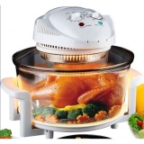 Friteuza cu aer cu halogen - 1400 W - 12L - alb Best CarHome, Globiz