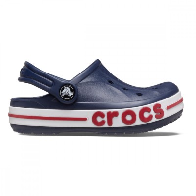 Saboti Crocs Toddler Bayaband Clog Albastru - Navy foto