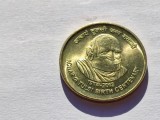 522.Moneda India 5 rupees 2013 (Birth centenary of Acharya Tulsi)