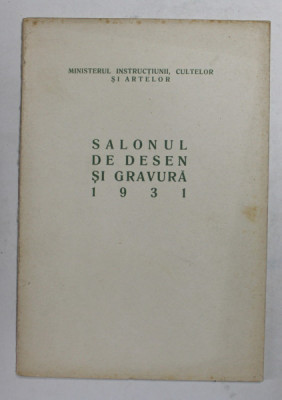 SALONUL DE DESEN SI GRAVURA , 1931 foto