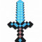 Sabie Minecraft - Diamond - 60 cm !! + Bratara Minecraft CADOU !!