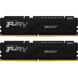 Memorie FURY Beast 16GB DDR5 4800MHz CL38 Dual Channel Kit, Kingston