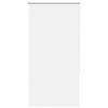 Jaluzea cu role opace alb 80x130 cm lățime material 75,7 cm