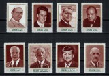 Timbre Ajman 1970 - Personalitati, Politicieni, Conducatori - Serie Completa MNH
