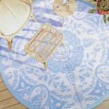 Cumpara ieftin Covor de exterior, ARAKIL bleu, &Oslash;200 cm, PP