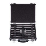 Bosch Set mixt 11 accesorii SDS-Plus-1, 9xburghiu, 1xspitz, 1xdalta, cutie metal ProAdvanced PowerfulTools