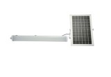 Lampa LED 300W, 6500K cu panou solar policristalin, telecomanda si acumulator 7200mAh IP20