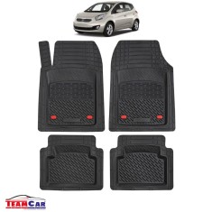 Covorase Auto TeamCar&reg; Tip Tavita Compatibile Kia Venga Generatia I (2009&ndash;2019) Negru Material Rezistent