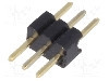 Conector 3 pini, seria {{Serie conector}}, pas pini 1.27mm, CONNFLY - DS1031-01-1*3P8BV3-1