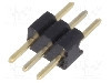 Conector 3 pini, seria {{Serie conector}}, pas pini 1.27mm, CONNFLY - DS1031-01-1*3P8BV3-1 foto
