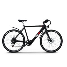 Bicicleta electrica W6 city, tip semicursa clasica , motor 250W, acumulator 36V 7.8Ah Li-Ion - Negru