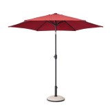 Cumpara ieftin Umbrela gradina gri rosu Khalife &Oslash;270x235h