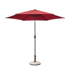 Umbrela gradina gri rosu Khalife &Oslash;270x235h