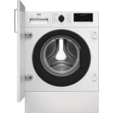 Masina de spalat rufe incorporabila Beko B3WBT691415W, 9 kg, 1400 RPM, SteamCure, Motor ProSmart Inverter, AddXtra, IronFast, SteamCure, Recycled Tub,