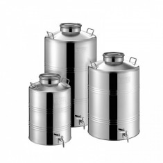 Bidon inox MetalBox cu capac Airtight foto