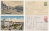 Arad 1915 &amp; 1917 doua ilustrate trimise de sotia feldmaresalului Hermann Koevess von Koevesshaza, ultimul Ministru de Razboi al Austro-Ungariei, Circulata, Printata