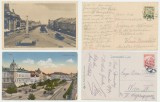 Arad 1915 &amp; 1917 doua ilustrate trimise de sotia feldmaresalului Hermann Koevess von Koevesshaza, ultimul Ministru de Razboi al Austro-Ungariei, Circulata, Printata