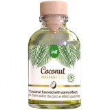 INTT - VEGAN MASSAGE GEL WITH COCONUT FLAVOR AND HEATING EFFECT, INTT VEGAN LINE