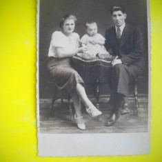 HOPCT RO 395 P FAMILIE LA COVASNA 1937 -FOTOGRAFIE VECH-TIP CP