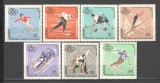 Mongolia.1967 Olimpiada de iarna GRENOBLE MM.218