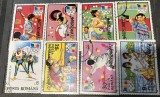 (1) Timbre Serii Romania Sport jocurile olimpice 1992