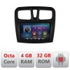 Navigatie Dacia Sandero 2012-2020 var B Android radio gps internet Octa Core 2+32 kit-sandero-variantb+EDT-E50 CarStore Technology