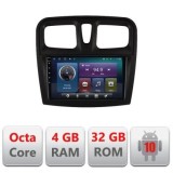 Navigatie Dacia Sandero 2012-2020 var B Android radio gps internet Octa Core 2+32 kit-sandero-variantb+EDT-E50 CarStore Technology