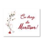 Felicitare martisor - Cu drag de martisor 1505 | Mink