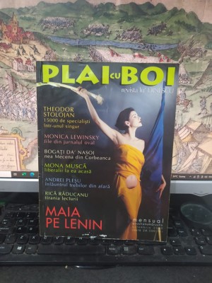 Plai cu boi. Revista lu&amp;#039; Dinescu, nr. 1 2000, Theodor Stolojan, Mona Musca, Ion Iliescu, Corneliu Vadim Tudor, 103 foto