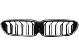 Grile Centrale cu LED BMW Seria 5 G30 G31 (2017-2019) Negru Lucios Performance AutoTuning