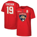 Florida Panthers tricou de copii Matthew Tkachuk #19 2024 Stanley Cup Champions Name &amp;amp; Number - Dětsk&eacute; S (6 - 8 let)