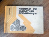 Modele de cusaturi romanesti - Ana Pintilescu / R7P1F