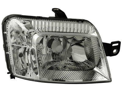Far Fiat Panda (169), 09.2003-12.2012, partea Dreapta, mufa 8-pini; H4+PY21W+W5W; electric; cu motor, DEPO foto