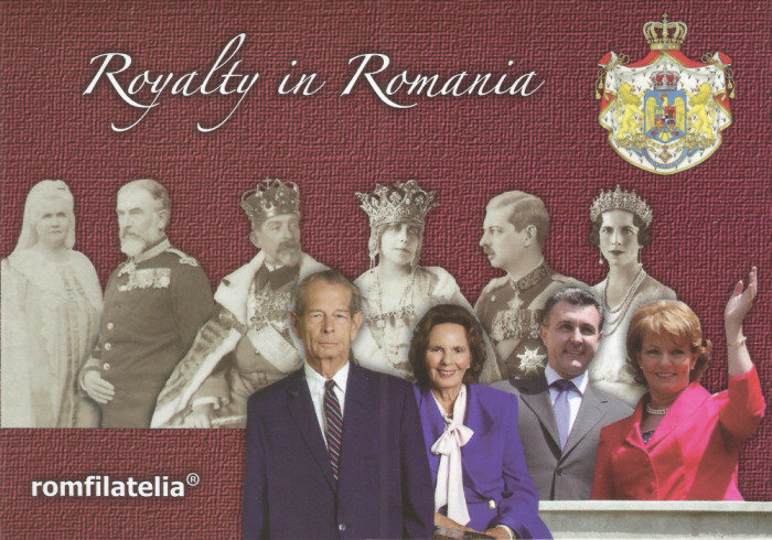 |Romania, LP 2056/2015, Regalitatea in Romania, maxime in etui