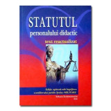 Statutul personalului didactic - text reactualizat