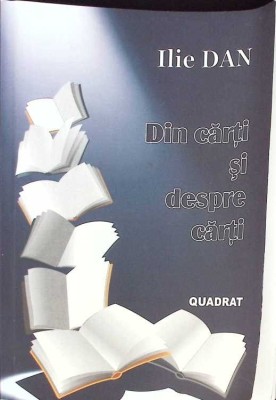 DIN CARTI SI DESPRE CARTI-ILIE DAN-263734 foto